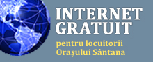 Internet gratuit pentru sântăneni